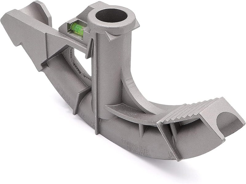 Fuzbaxy Conduit Hand Bender Tool for 1inch EMT and 3/4 inch Rigid Pipes.8 Degree Inside Radius.(Aluminum) - Image 3